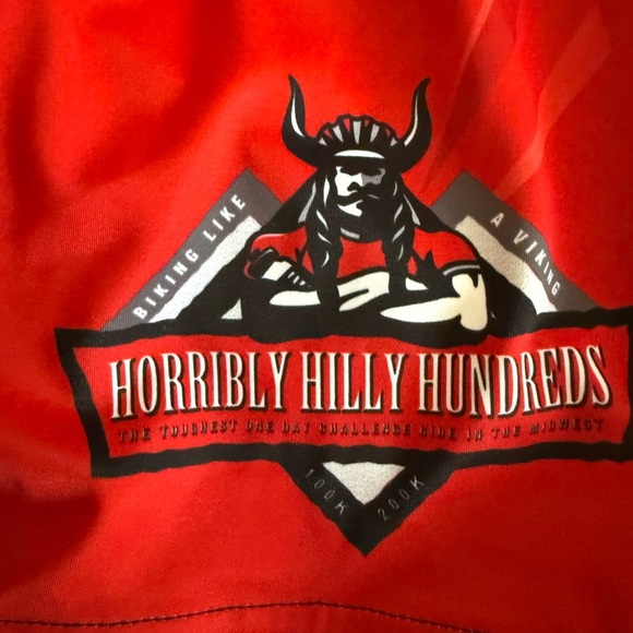 Voler Red and Black Cycling Shorts - Picture 12 of 12